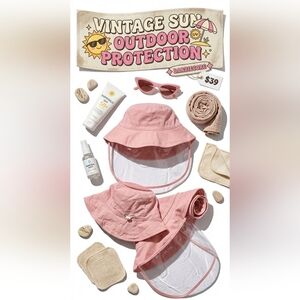 Barbiecore Pink Wide Brim Bucket Hat Y2K 90s